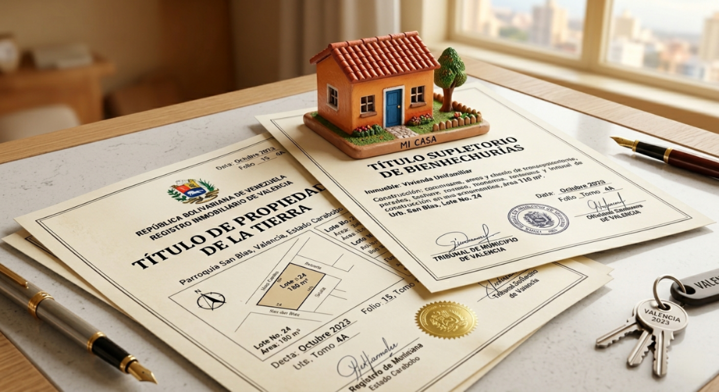 De las bienhechurías a la propiedad plena: Cómo legalizar tu hogar en Venezuela